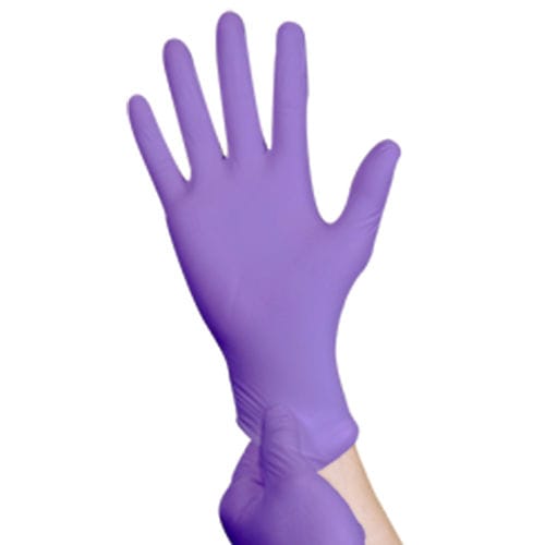 二トリル製手袋 - Top Glove - 診察用 / パウダーフリー / 非滅菌