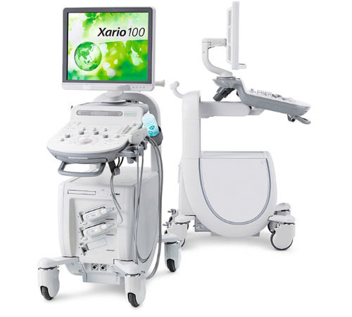 プラットフォーム上超音波装置 - Xario 100 MX Edition - Canon Medical Systems Europe/東芝 - 多目的超音波画像診断用 / 白黒 / カラードップラー