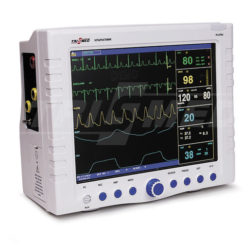 コンパクトマルチパラメータモニター - VITAPIA 7000K - TRISMED  - ECG / TEMP / RESP