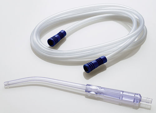 手術用吸引チューブ - TRO-ASPISET - Troge Medical  - PVC / Yankauer