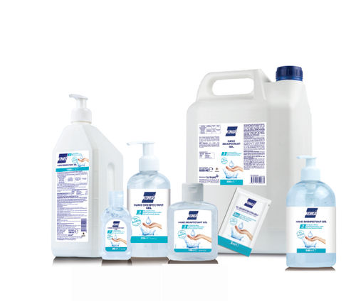 70%手指消毒剤 - KONIX® HSG-0014 - Turkuaz Medikal Kozmetik - 500mL / 250mL / 50ml