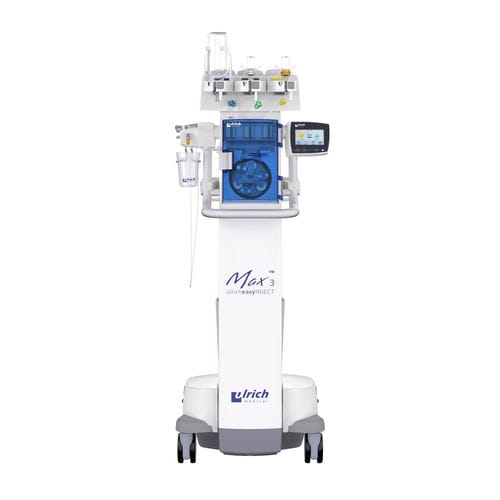 MRI用コントラスト製品インジェクター - Max 3™  - ulrich medical - トリプルチャンバー / 非磁性