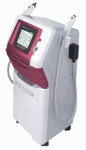高周波ボディコントゥアリング治療装置 - POLARGEN  - UNION MEDICAL  - 台車上