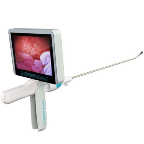 ビデオモニター搭載ビデオ子宮鏡 - Endosee® Advance System - Wallach Surgical Devices - 使い捨て