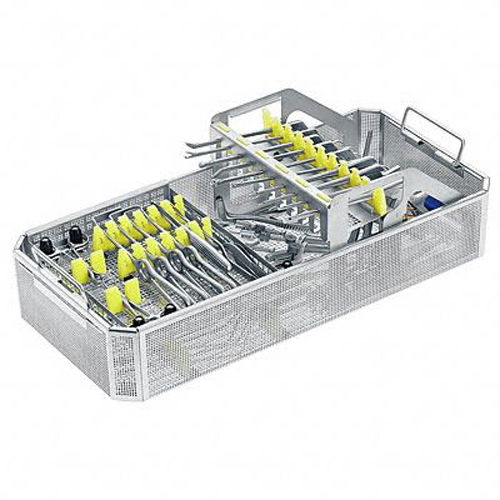 医療器具用滅菌バスケット - InOs® - Aesculap®/ビー・ブラウン - ステンレススチール製 / 有孔