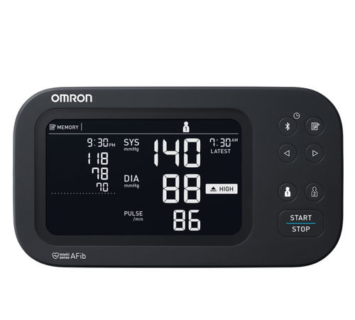 自動電子血圧計 - 10 series® - Omron Healthcare USA - Bluetooth / タッチパネル付き / 充電式バッテリー付き