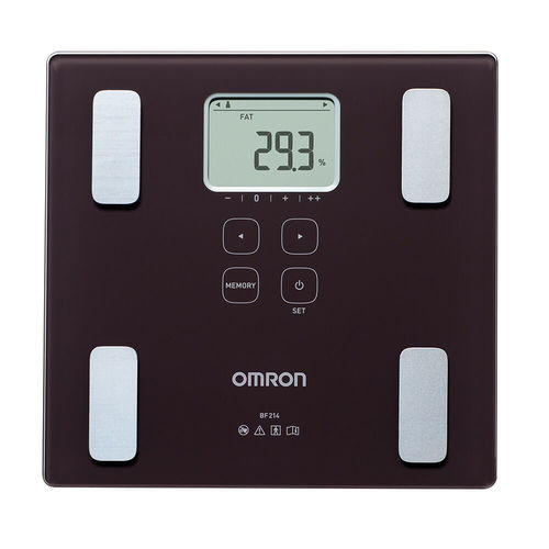 生体インピーダンス法体組成計 - BF214 - Omron Healthcare Europe - プラットフォーム型 / 携帯型 / デジタルディスプレイ付き