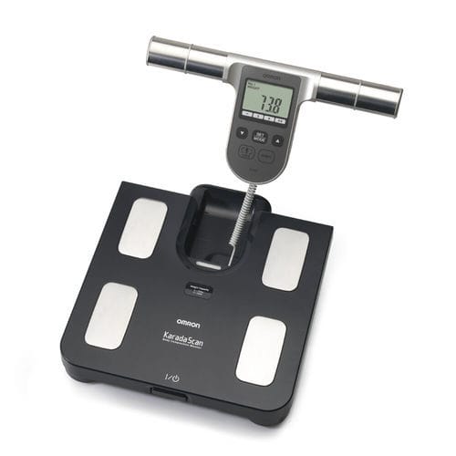 生体インピーダンス法体組成計 - BF508 - Omron Healthcare Europe - 脂肪量測定用 / プラットフォーム型 / 携帯型表示器付き