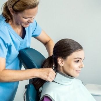 前部保護放射線防護用歯科エプロン - Rinn  - Dentsply Sirona
