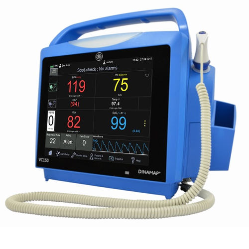 携帯型患者モニター - CARESCAPE™ VC150 - GE Healthcare - コンパクト / TEMP / 心拍数