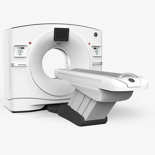 全身断層撮影用CTスキャナ - Revolution Frontier - GE Healthcare - 128スライス / 幅が広いタイプ