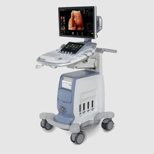 プラットフォーム上超音波装置 - Voluson™ S10 Expert - GE Healthcare - 婦人・産科超音画像診断用 / 白黒 / カラードップラー