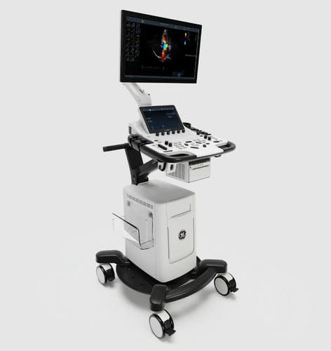 ラットフォーム上・コンパクト超音波装置 - Vivid™ T9 Matrix - GE Healthcare - 心臓血管超音波画像診断用 / 白黒 / カラードップラー