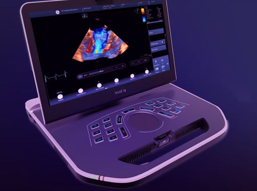 携帯型・台車付き超音波装置 - Vivid™ iq - GE Healthcare - 心臓血管