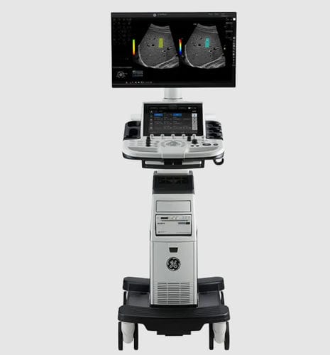 ラットフォーム上・コンパクト超音波装置 - LOGIQ™ P9 XDclear™ - GE Healthcare - 多目的超音波画像診断用 / 婦人・産科超音画像診断用 / 腹部・骨盤超音画像診断用