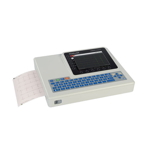 休息用心電計 - CARDIOVIT AT-102 G2 - SCHILLER - 運動負荷試験用 / 12チャンネル / デジタル式