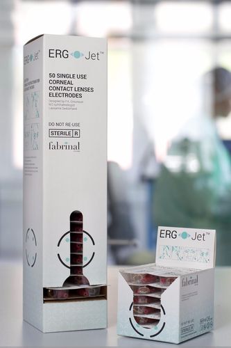 刺激電極 - ERG-Jet™  - fabrinal - ERG用 / 医療用