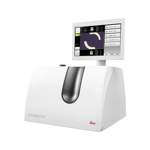 自動サンプル準備システム - EM RES102 - Leica Microsystems/ライカ - 実験用 / 透過型電子顕微鏡 / 卓上