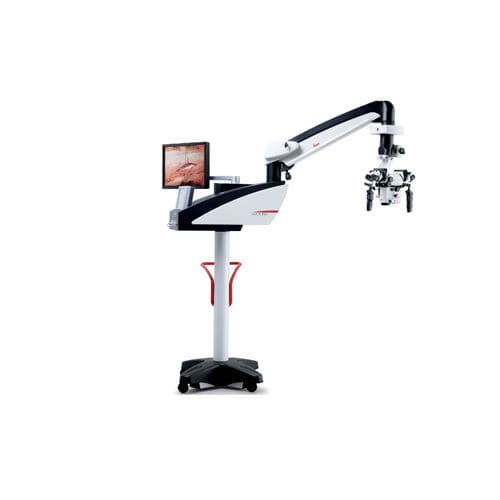 耳鼻咽喉科用手術顕微鏡 - M525 F50 - Leica Microsystems/ライカ - 神経外科 / キャスター付き