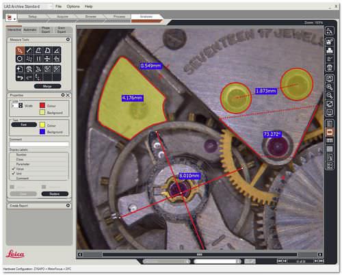 分析ソフト - LAS Interactive Measurement - Leica Microsystems/ライカ - 可視化 / データ収集 / 記録用