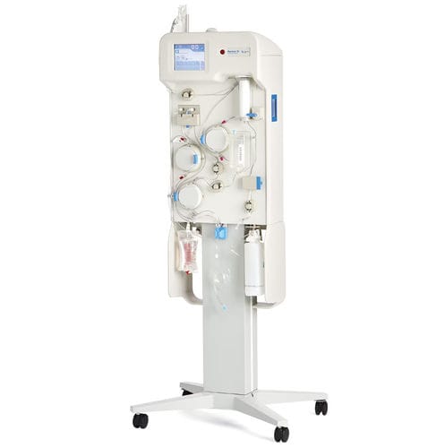 血漿交換用アフェレーシス装置 - Aurora Xi - Fresenius Kabi - 台車上