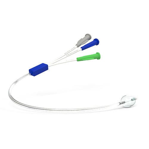 通水超音波検査カテーテル - PM-CARE® 3V - Prince Medical - 子宮内 / バルーン / トリプル ルーメン
