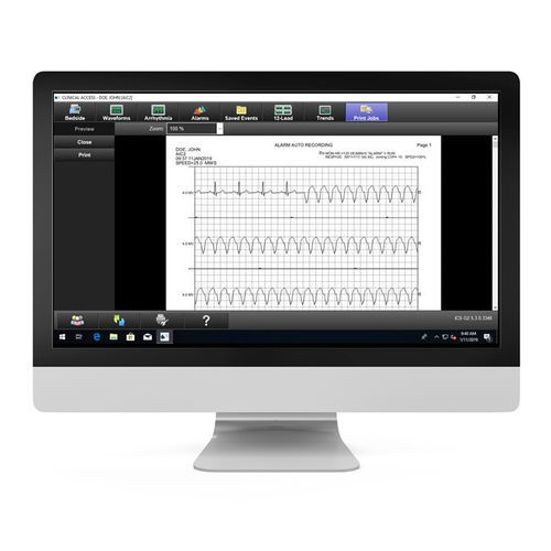 印刷管理のソフトウェアモジュール - Spacelabs Healthcare - 診療所用 / タブレット（PC）用