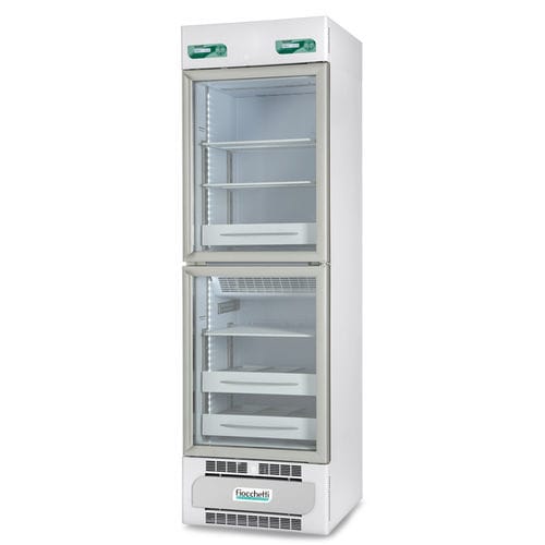 薬局用冷蔵庫 - MEDIKA 2T 400 ECT-F - Fiocchetti Scientific - アップライト / 扉2枚 / ガラスドア