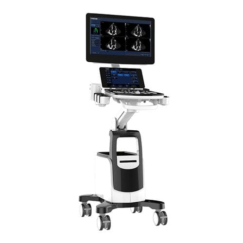 ラットフォーム上・コンパクト超音波装置 - CBit 9 - CHISON Medical Technologies - 多目的超音波画像診断用 / カラードップラー / 白黒