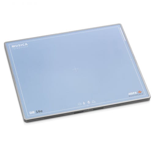 多目的X線撮影用フラットパネルディテクタ - DR 14e - AGFA - ポータブル / ワイヤレス / 14 x 17