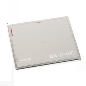 動物レントゲン用フラットパネルディテクタ - DX-D40 - AGFA - ポータブル / ワイヤレス