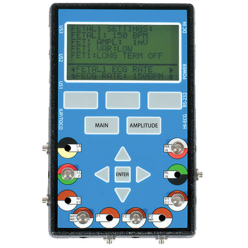 ECGシミュレーター - FMS-3 - Datrend Systems - 心拍数 / 産婦人科用 / 胎児用
