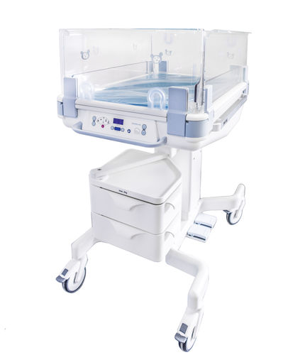 収納付きインファントウォーマー - Lifetherm 2000 - Löwenstein Medical - キャスター付き