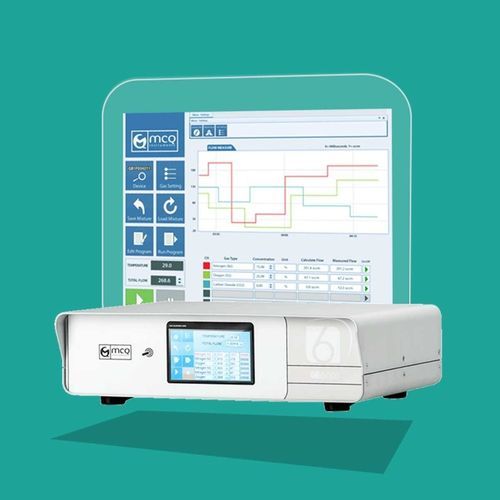 実験用ガス混合器 - GB 4000 - MCQ Instruments - デジタル / タッチパネル付き / Bluetooth