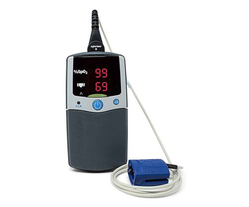 手持ち型パルスオキシメータ - PalmSAT® 2500 - Nonin - コンパクト / 医療用 / バッテリー式
