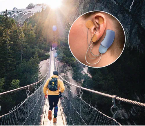 経皮的迷走神経刺激装置Parasym 経皮的神経刺激装置 - Bridge™ - Masimo - 耳介迷走神経刺激用