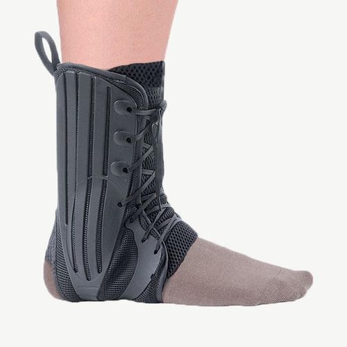 足首装具 - 6506 - Gibaud - 踵部分が開いたタイプ / 靴紐付き