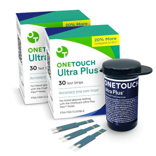 糖尿病用試験紙 - OneTouch Ultra Plus™ - Lifescan - 血糖 / 血液