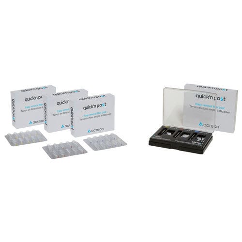 樹脂製歯科材料 - QUICK'N POST™ - ACTEON GROUP - 歯の修復用 / 歯内療法用 / 小臼歯用