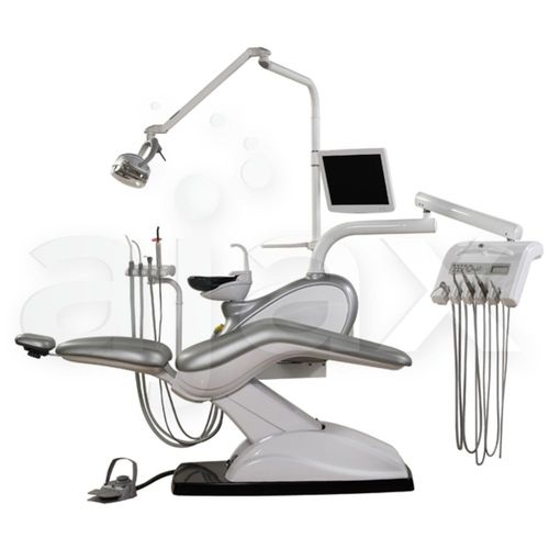 椅子付き歯科ユニット - AJ18 - Ajax Medical Equipment - モニター付き / デリバリーシステム付き / 照明付き