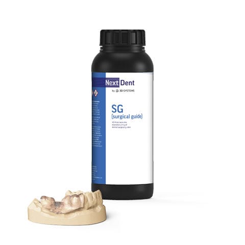 樹脂製歯科材料 - SG - 3D Systems - 3Dプリント用 / 半透明 / 透明