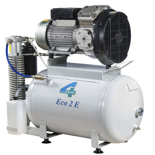 歯科コンプレッサー - ECO2 - 4TEK SRL - 医療用 / ピストン式 / 2つ