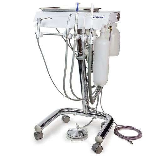 ポータブル歯科ユニット用器具台 - CompriCart II  - ASEPTICO   - 器具(5機)