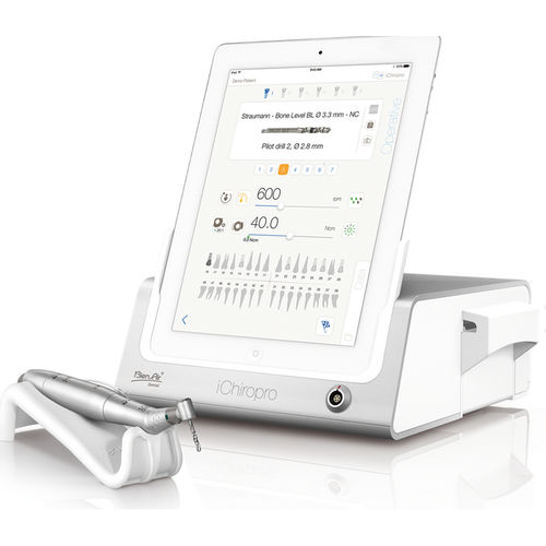 インプラント用マイクロモーター制御ユニット - iCHIROPRO - Bien-Air Dental - 電動 / 足操作 / LEDライト付き