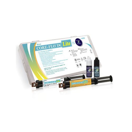 樹脂製歯科材料 - Core-Flo™ DC Lite - BISCO - 歯の修復用 / ゲル / 白
