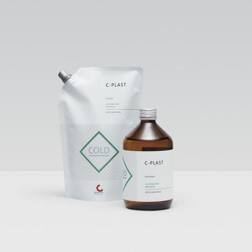樹脂製歯科材料 - C-PLAST - Candulor - 印象用トレー / 粉末状 / 液体