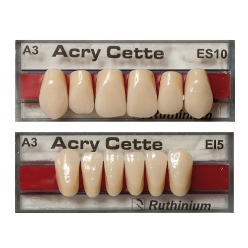 アクリル製義歯 - Acry Cette  - Ruthinium Group - 前歯 / 奥歯