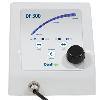 歯科技工所用マイクロモーター制御ユニット - DF 300 - Dentflex - 電動 / 卓上 / コンプリート セット
