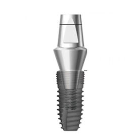 チタン製インプラントアバットメント - Dual  - Dentium - 内側 / ストレートタイプ