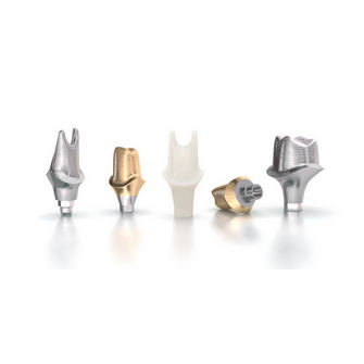 チタン製インプラントアバットメント - ATLANTIS™ - DENTSPLY Implants GmbH - インターナル六角形 / 角度付き